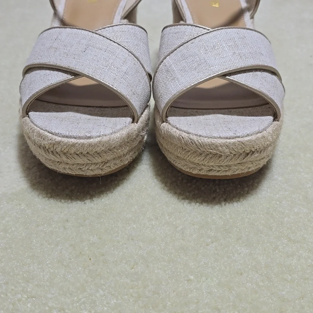 J. Crew Platform Espadrille Sandals